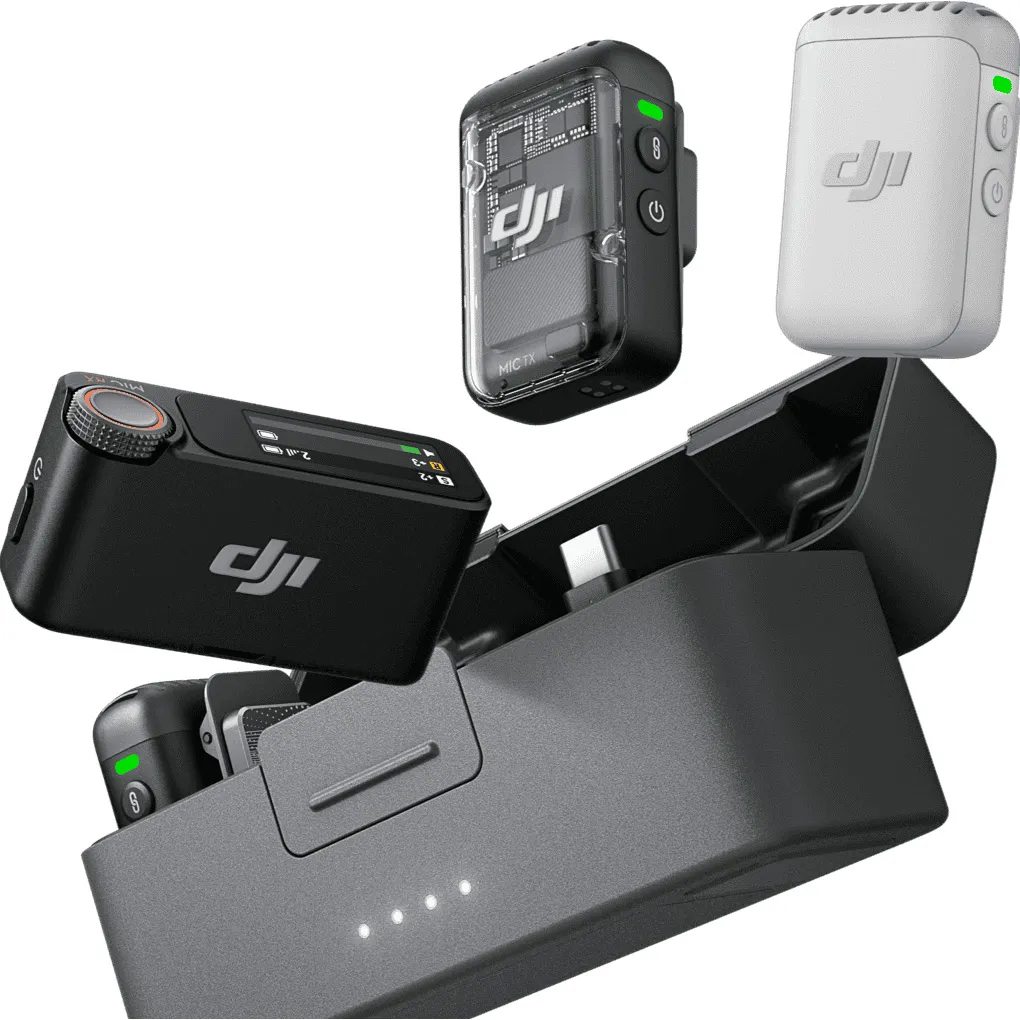ᐈ Микрофонная радиосистема для камеры, для смартфона DJI Mic 2